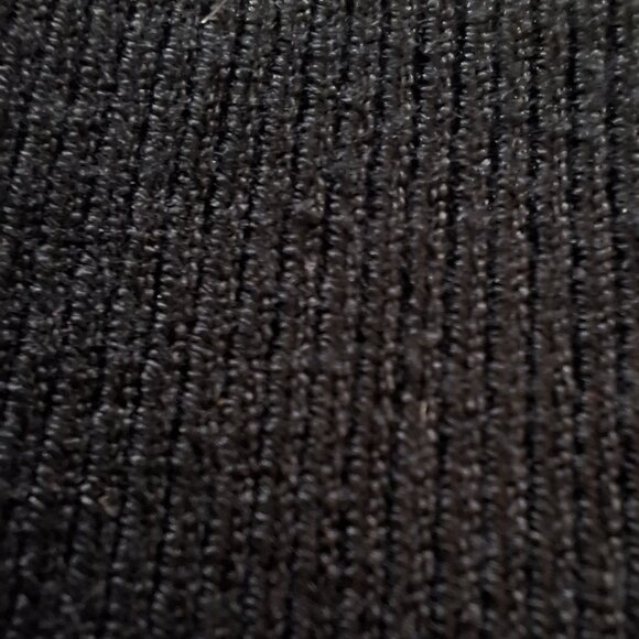 Sleek Zara Knit Size L Boatneck Bodycon 3/4 Sleeve Midi Dress Pull On - Picture 6 of 15